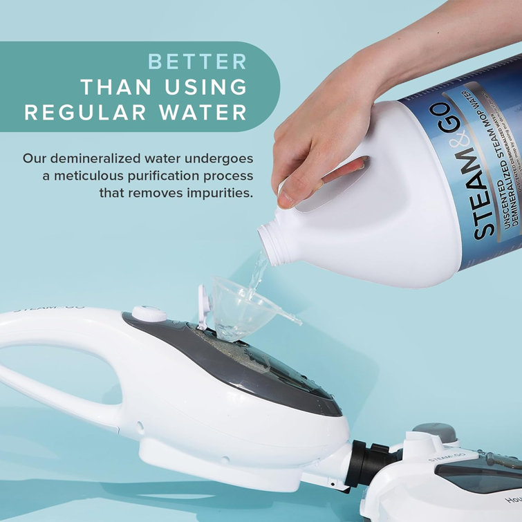 Steam & Go Unscented Demineralized Steam Mop Water Wayfair Canada